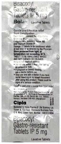 Bolax 5mg Tablet 10s