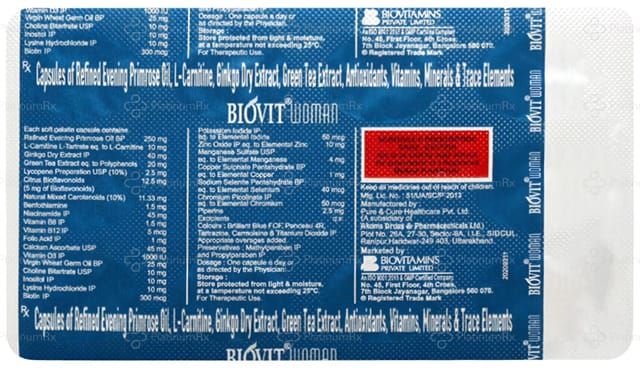Biovit Woman Capsule 10s