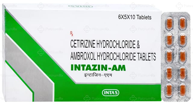 Intazin AM 5/60mg Tablet 10s