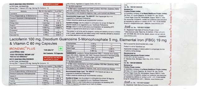 Ironemic Plus Capsule 15s