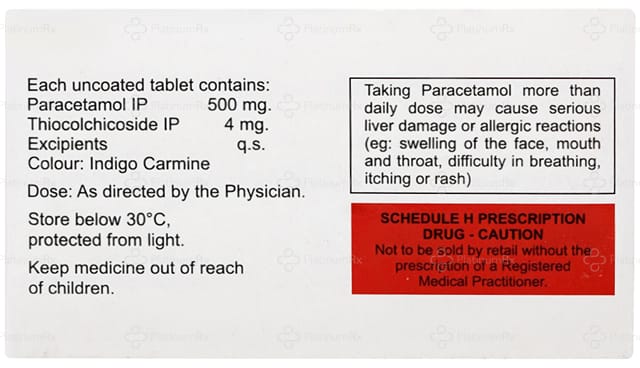 Xykaa MR 500/4mg Tablet 10s