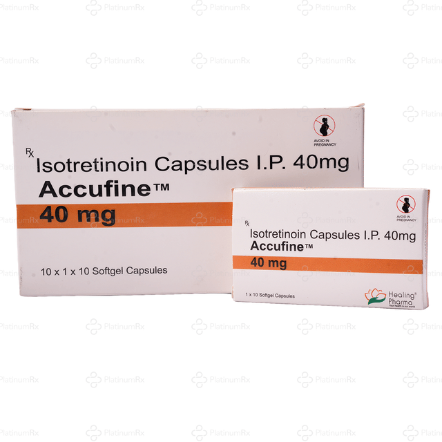 Accufine 40mg Capsule 10s
