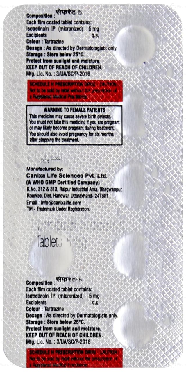 Saferet 5mg Tablet 10s