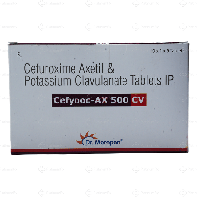 Cefydoc AX 500/125mg CV Tablet 6s