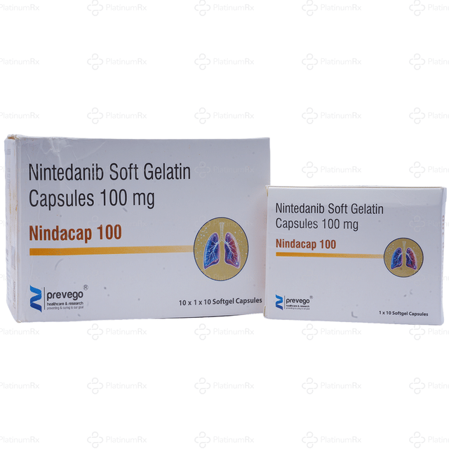 Nindacap 100mg Capsule 10s