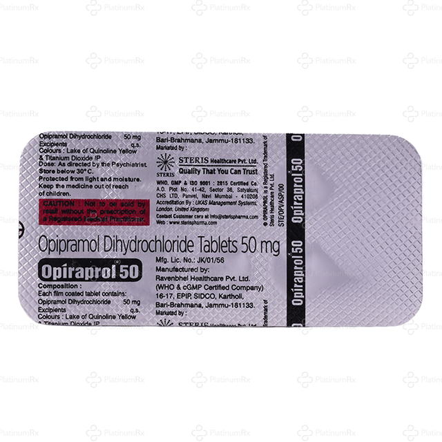 Opiraprol 50mg Tablet 10s
