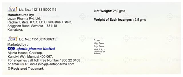 Aplovir 10mg Lemon Lozenge 10s