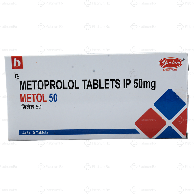 Metol 50mg Tablet 10s