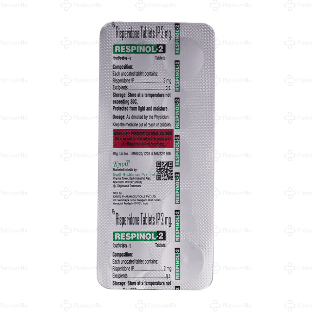 Respinol 2mg Tablet 10s