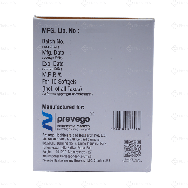 Nindacap 100mg Capsule 10s