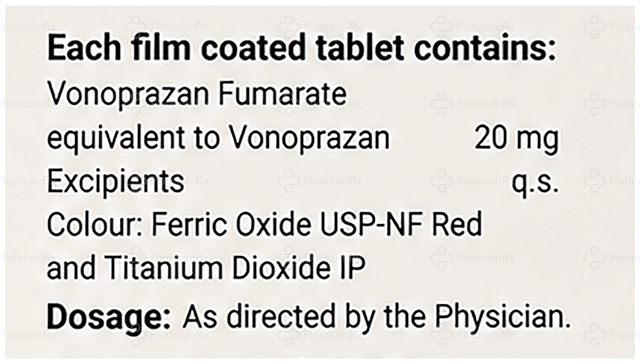 Vonofine 20mg Tablet 10s