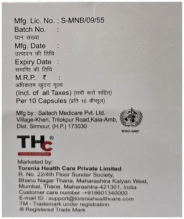 Itronia 200mg Capsule 10s