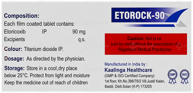 Etorock 90mg Tablet 10s
