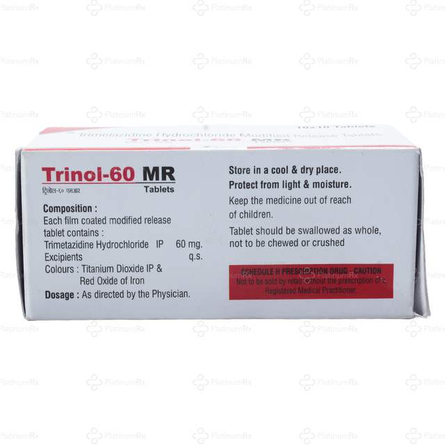 Trinol 60mg Tablet MR 10s