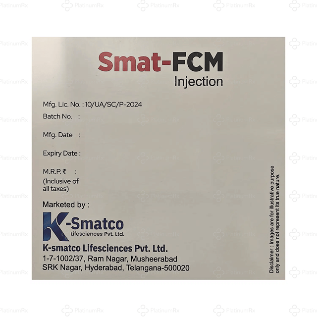 Smat FCM 50mg Injection 10ml