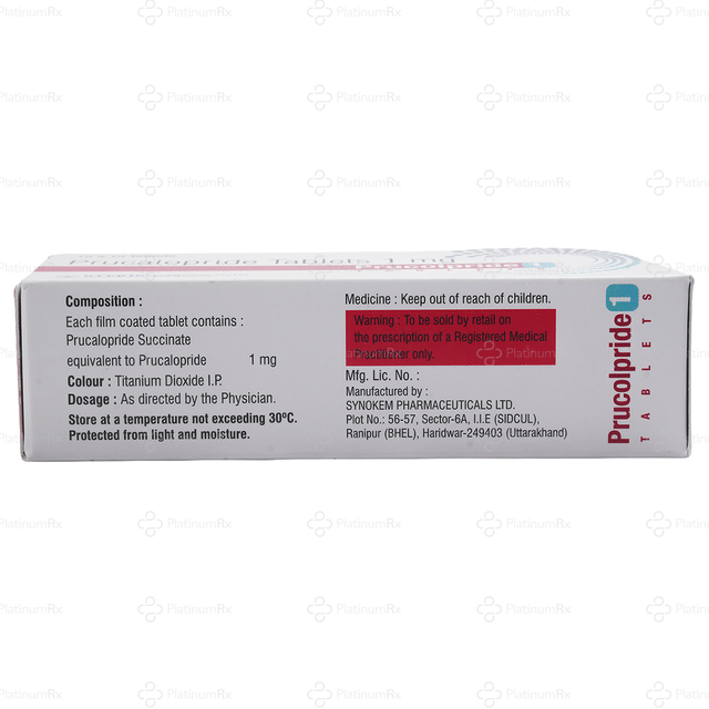 Prucolpride 1mg Tablet 10s