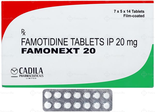 Famonext 20mg Tablet 14s
