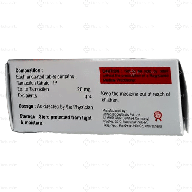 Tamovac 20mg Tablet 10s