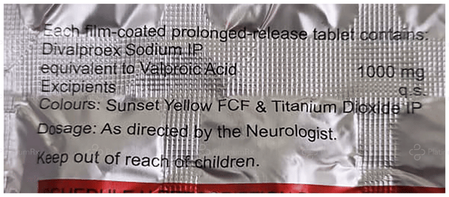 Divalrate 1000mg Tablet ER