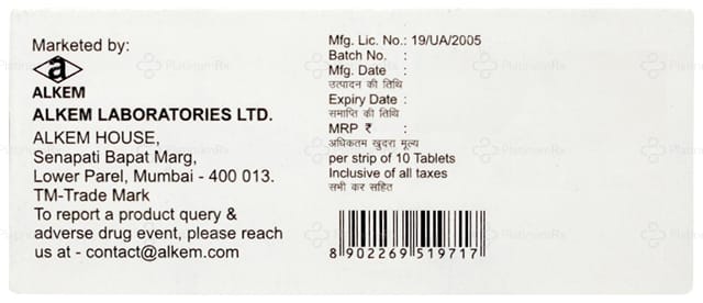 Topiroxo 20mg Tablet 10s