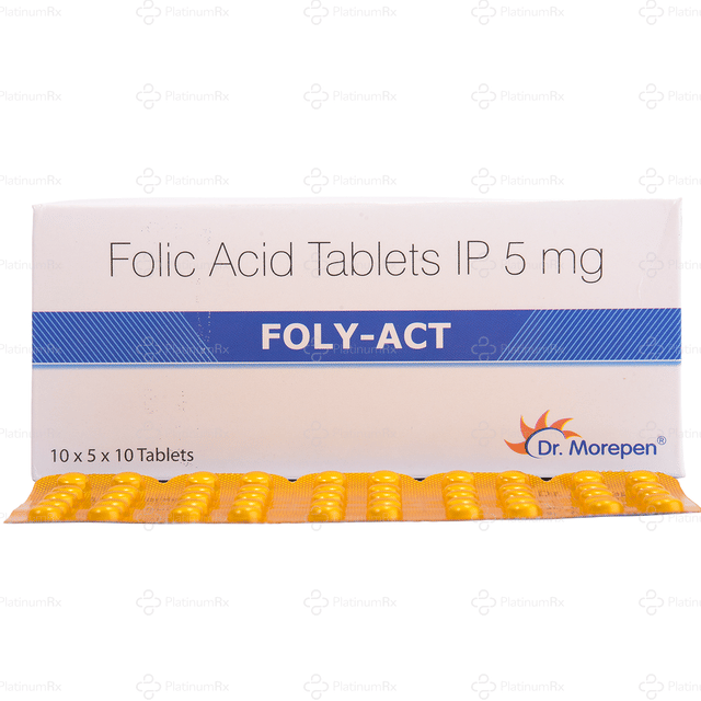 Foly Act 5mg Tablet 10s