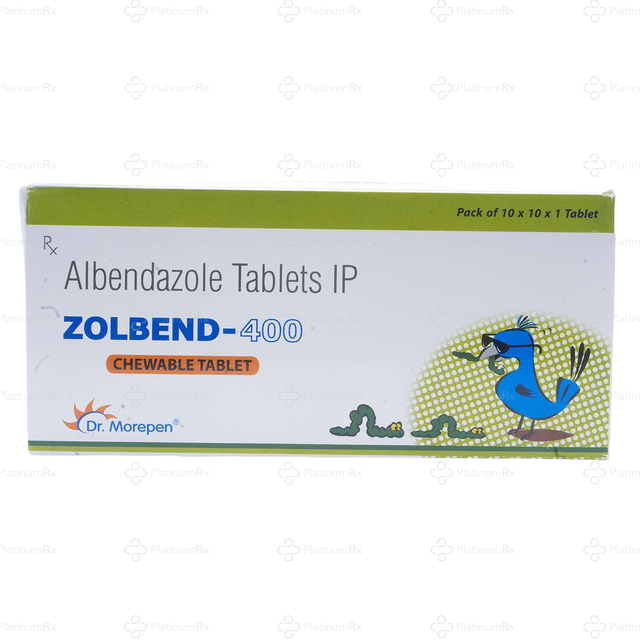 Zolbend 400mg Tablet 1s