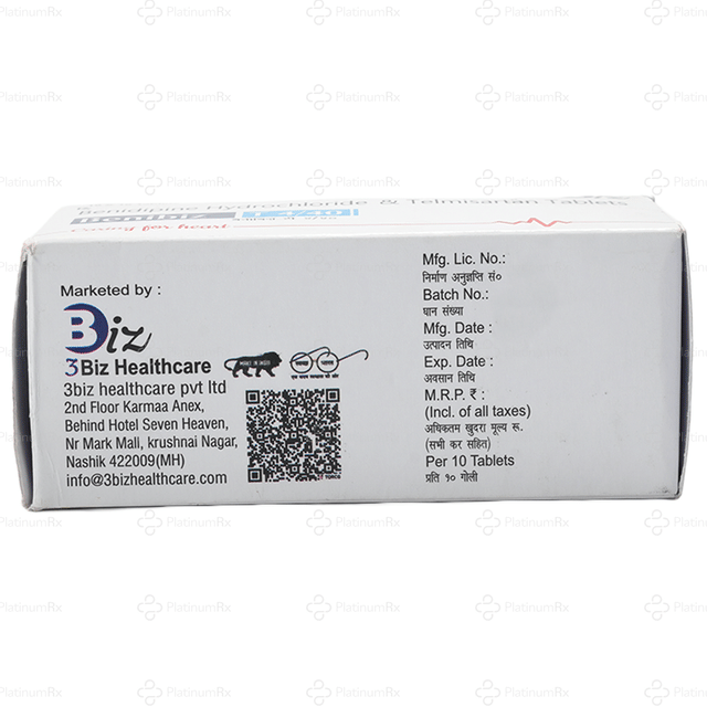 Benibiz T 4/40mg Tablet 10s