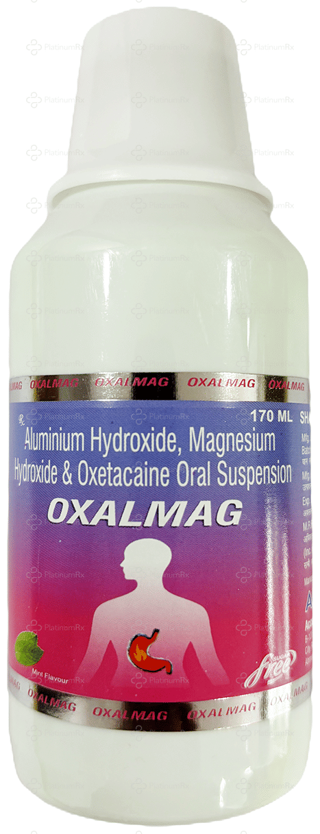 Oxalmag  Mint Sugar Free Oral Suspension 170ml
