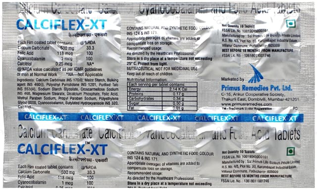 Calciflex XT Tablet 10s