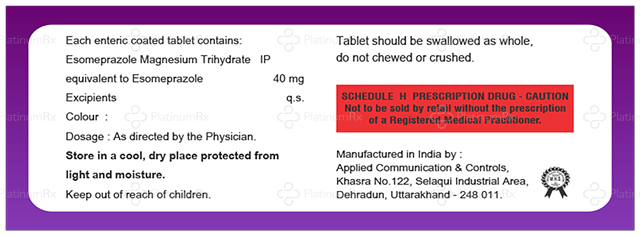 Somivex 40mg Tablet 10s