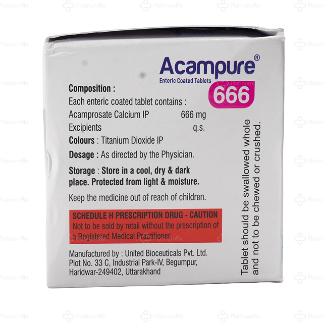 Acampure 666mg Tablet 10s