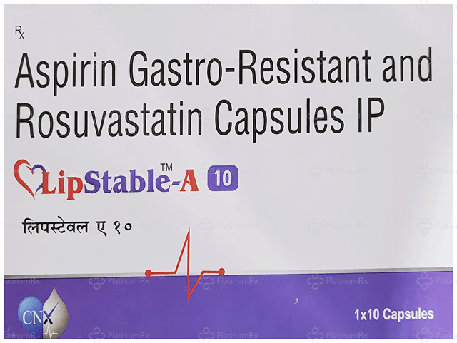 LipStable A 75/10mg Capsule 10s