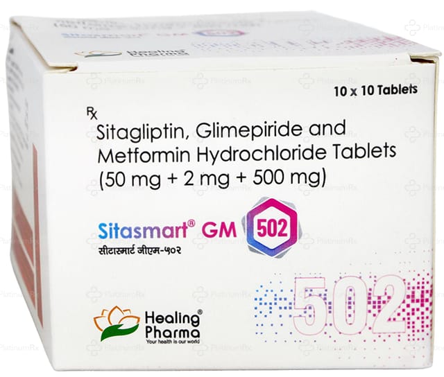 Sitasmart GM 502 Tablet 10s