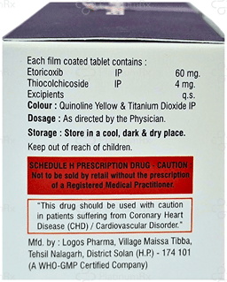Etobita MR 60/4mg Tablet 10s
