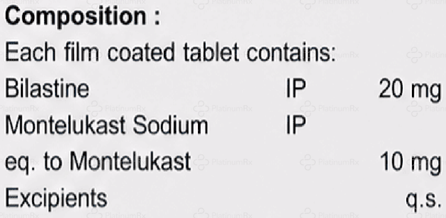 Bilerna M 20/10mg Tablet 10s