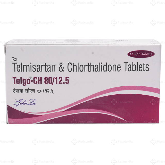 Telgo CH 80/12.5mg Tablet 10s