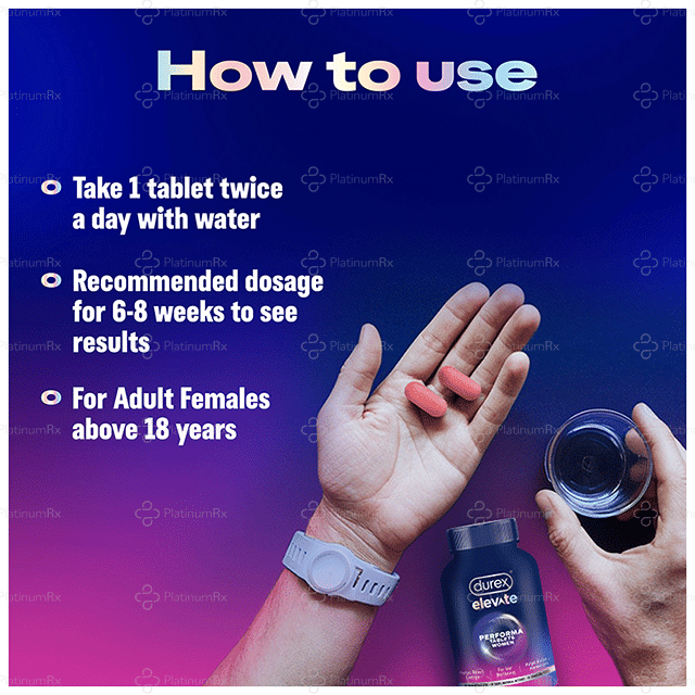 Durex Elevate Performa Tablet Women 30s
