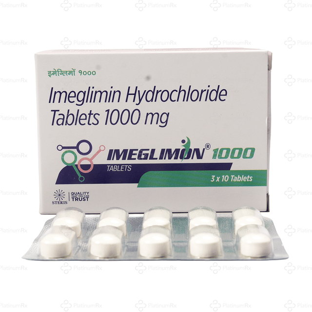 Imeglimon 1000mg Tablet 10s
