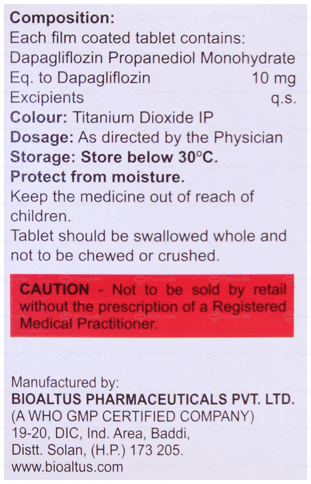 Dapjet 10mg Tablet 15s