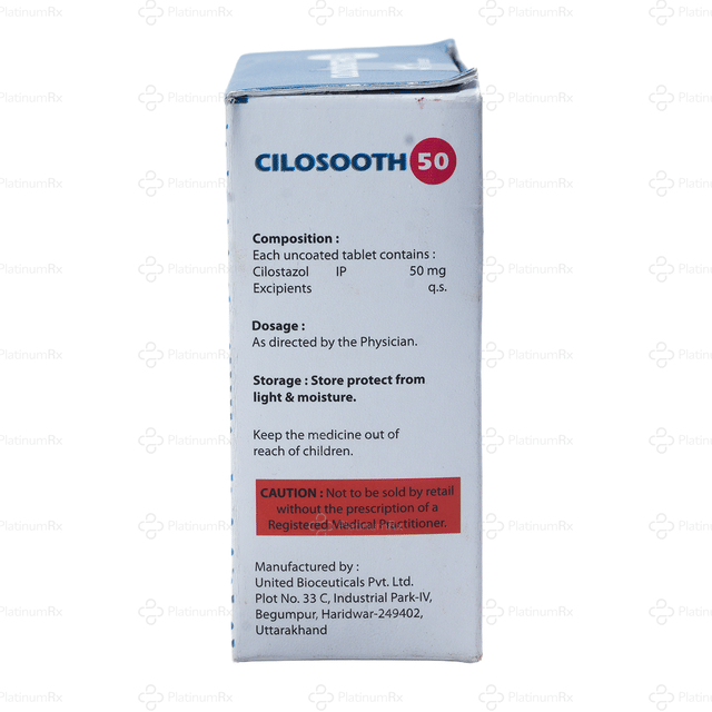 Cilosooth 50mg Tablet 10s