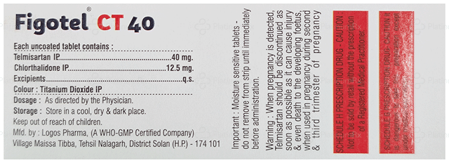 Figotel CT 12.5/40mg Tablet 15s