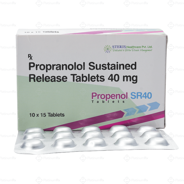 Propenol SR 40mg Tablet 15s