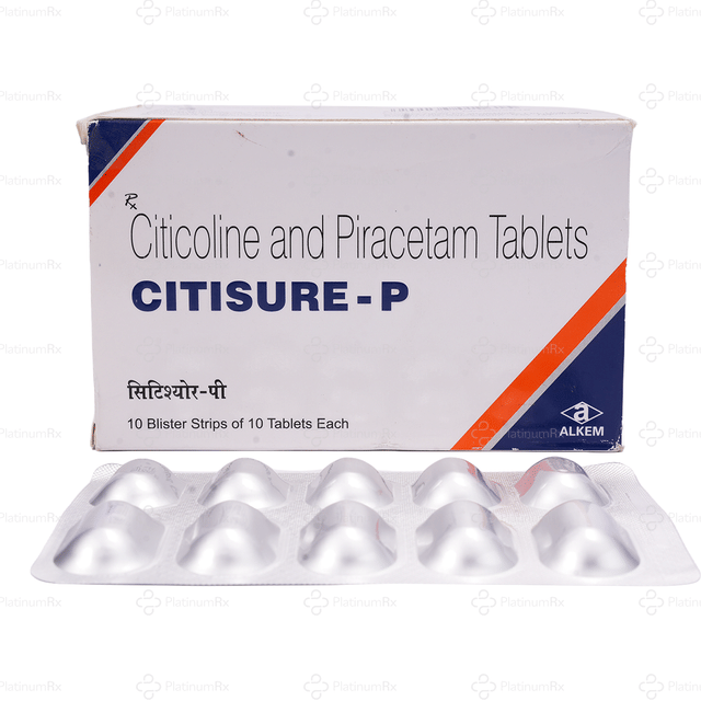 Citisure P 500/800mg Tablet 10s