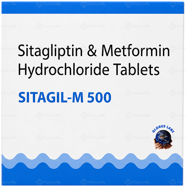 Sitagil M 500/50mg Tablet 15s