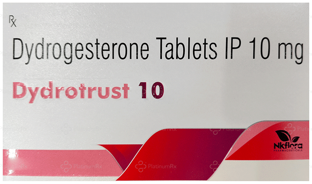 Dydrotrust 10mg Tablet 10s
