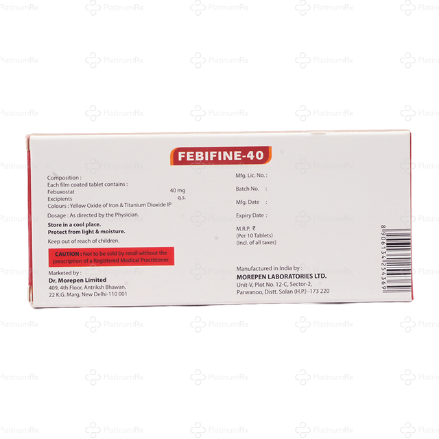 Febifine 40mg Tablet 10s