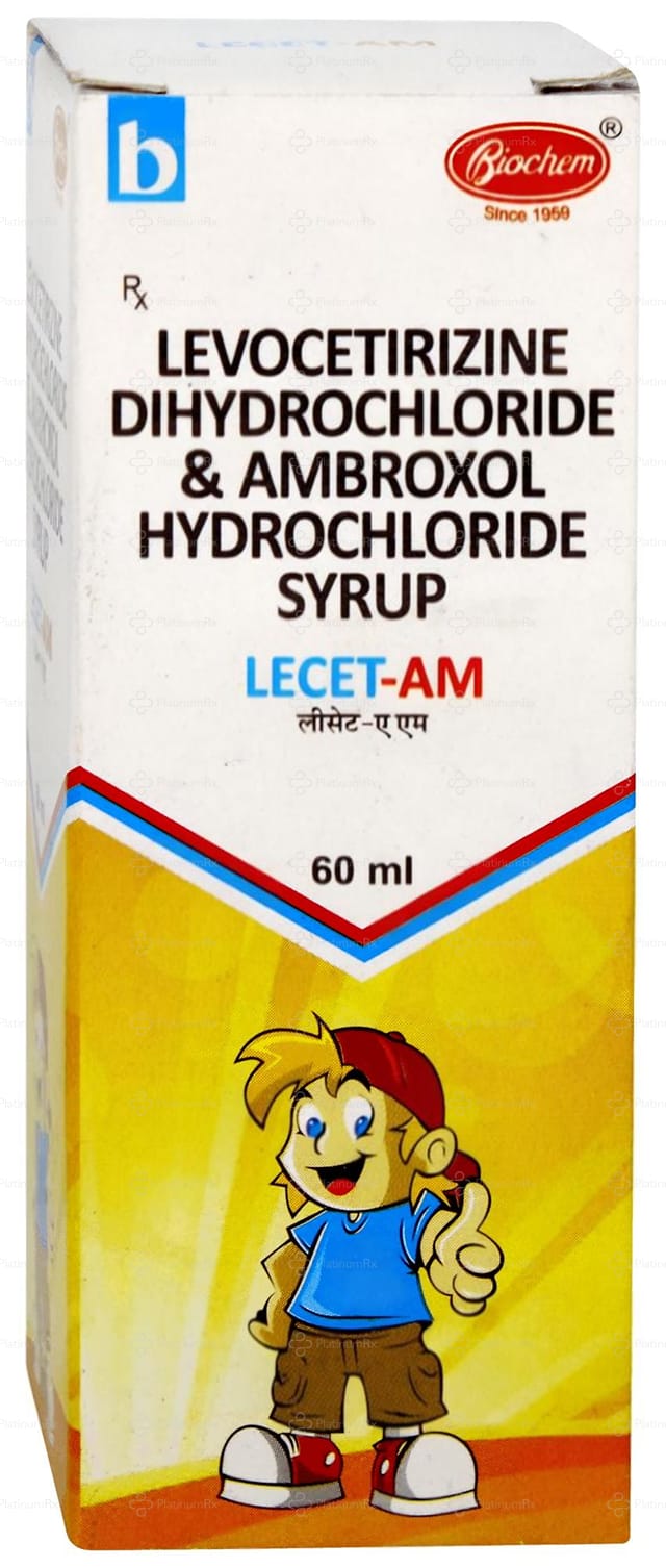 Lecet AM 2.5/30mg Syrup 60ml