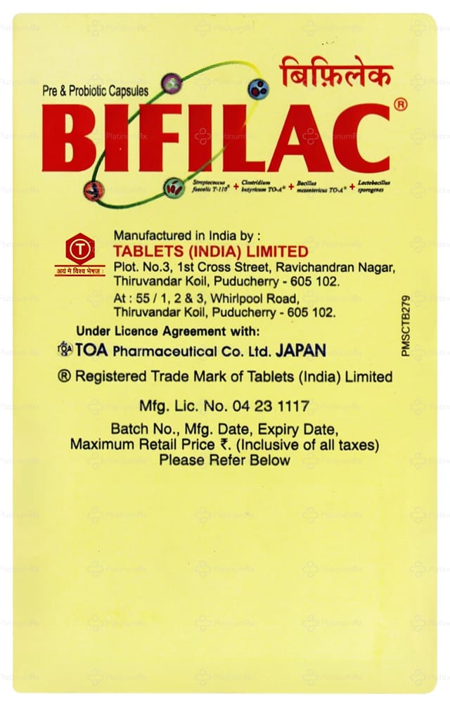 Bifilac Activ Capsule 10s