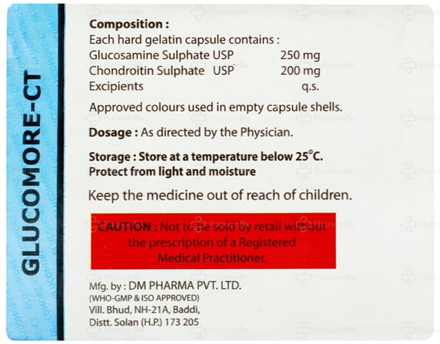 Glucomore CT 200/250mg Capsule 10s