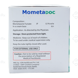 Mometadoc 0.1% Cream 10gm